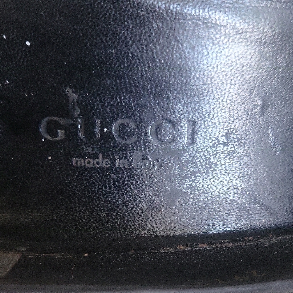 Gucci Black Platform Shoes with Elegant Design - Picture 6 of 10